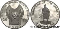 RÉPUBLIQUE DÉMOCRATIQUE DU CONGO 10 Francs Proof Guerriers du Monde : centurion RÉPUBLIQUE DÉMOCRATIQUE DU CONGO 2010 (38mm, g, 12h) -