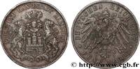 ALLEMAGNE - VILLE LIBRE DE HAMBOURG 5 Mark ALLEMAGNE - VILLE LIBRE DE HAMBOURG Hambourg 1907 (37,50mm, 27,60g, 12h) -
