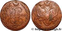 RUSSIE 5 Kopecks aigle bicéphale RUSSIE Ekaterinbourg 1790 (43mm, 59,06g, 12h) -