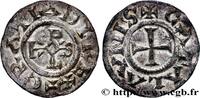 FRANCE Denier CHARLES II LE CHAUVE Châlons-en-Champagne s.m. (19,5mm, 1,49g, 7h) -