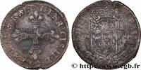 FRANCE Quart d'écu NAVARRE-BÉARN - HENRI III DE NAVARRE, II DE BÉARN Pau 1585 (29mm, 9,18g, 6h) -