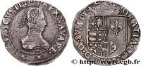 FRANCE Franc NAVARRE-BÉARN - HENRI III DE NAVARRE, II DE BÉARN Saint-Palais 1583 (34mm, 13,86g, 11h) -