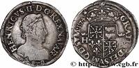 FRANCE Teston NAVARRE-BÉARN - HENRI III DE NAVARRE, II DE BÉARN Morlaàs 1574 (29mm, 9,38g, 1h) -