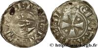 FRANCE Denier CHAMPAGNE - ÉVÊCHÉ DE MEAUX - BOUCHARD Meaux n.d. (19,5mm, 1,07g, 3h) -