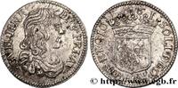 FRANCE Douzième d'écu ORANGE - PRINCIPAUTÉ D'ORANGE - GUILLAUME-HENRI DE NASSAU Orange 1661 (20,5mm, 2,18g, 6h) -