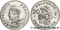 POLYNÉSIE FRANÇAISE Essai de 20 Francs Marianne POLYNÉSIE FRANÇAISE Paris 1967 (28,5mm, g, 6h) -