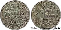 MAROC 1 Franc Empire Chérifien - Maroc MAROC Poissy N.D. (27mm, g, 12h) -