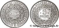 MAROC - PROTECTORAT FRANÇAIS Essai de 5 Francs AH 1370 MAROC - PROTECTORAT FRANÇAIS Paris 1951 (25mm, 1,85g, 6h) -