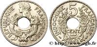 INDOCHINE FRANÇAISE 5 Centièmes INDOCHINE FRANÇAISE Paris 1938 (24mm, 3,82g, 6h) -