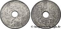 INDOCHINE FRANÇAISE 1 Centième axe à 7 h INDOCHINE FRANÇAISE Hanoï 1941 (28mm, 4,97g, 7h) -