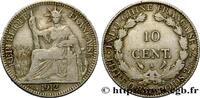 INDOCHINE FRANÇAISE 10 Centièmes INDOCHINE FRANÇAISE Paris 1912 (19mm, 2,69g, 6h) -