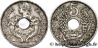 INDOCHINE FRANÇAISE 5 Centièmes INDOCHINE FRANÇAISE Paris 1925 (24mm, g, 6h) -