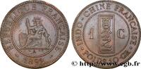 INDOCHINE FRANÇAISE 1 Centième INDOCHINE FRANÇAISE Paris 1892 (31mm, g, 6h) -
