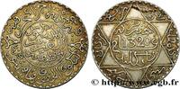 MAROC 2 1/2 Dirhams Abdul Aziz I an 1320 MAROC Londres 1902 (24,5mm, 6,27g, 12h) -