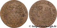 FRANCE Jeton Lt 29, Louis de Trellon, capitaine de la vil OFFICIERS ET NOBLESSE DE LYON ET DU LYONNAIS 1676 (29mm, 7,72g, 6h) -