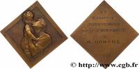 FRANCE Plaquette, Comité national de l’enfance FAMILLE, ENFANCE 1935 (58mm, 45,22g, 12h) -