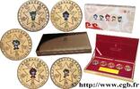 FRANCE Coffret de 5 médailles, Jeux Olympiques, Dreams co JEUX OLYMPIQUES Chine, Beijing 2008 (40mm, 892,48g, 12h) -