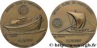 FRANCE Médaille, 10e anniversaire de jumelage du rotary a CLUBS PHILANTHROPIQUES : LIONS CLUB, ROTARY, ETC. 1983 (79mm, 200,44g, 12h) -