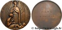 FRANCE Médaille de naissance, Ange gardien FAMILLE, ENFANCE 1949 (49,5mm, 55,10g, 12h) -