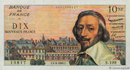 FRANCE 10 Nouveaux Francs RICHELIEU FRANCE 10 Nouveaux Francs RICHELIEU 1960 SUP -