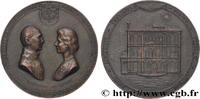 FRANCE Médaille, Elie, 5e duc Decazes et Solange du Templ NOBLESSE ET ROYAUTÉ 1967 (67mm, 204,61g, 12h) -