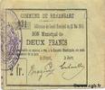 FRANCE régionalisme et divers 2 Francs FRANCE régionalisme et divers 2 Francs 1915 TTB -