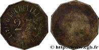 NECESSITÉ (MONNAIES ET JETONS DE... ) THEMES DIVER 25 Centimes NECESSITÉ (MONNAIES ET JETONS DE... ) THEMES DIVERS Paris n.d. (24,5mm, 3,45g, h) -