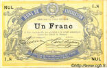 FRANCE régionalisme et divers 1 Franc Non émis FRANCE régionalisme et divers 1 Franc Non émis 1870 SPL -