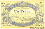 FRANCE régionalisme et divers 1 Franc Non émis FRANCE régionalisme et divers 1 Franc Non émis 1870 SPL -