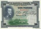 ESPAGNE 100 Pesetas ESPAGNE 100 Pesetas 1925 pr.SPL -