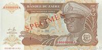 ZAÏRE 5 Nouveaux Zaïres Spécimen ZAÏRE 5 Nouveaux Zaïres Spécimen 1993 pr.NEUF -