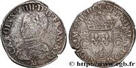 FRANCE Teston, 2e type 1563 CHARLES IX Toulouse 1563 (30,5mm, 8,89g, 11h... 120,00 EUR prix TTC + 9,00 EUR frais d'envoi