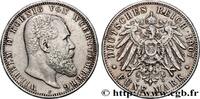 ALLEMAGNE - ROYAUME DE WURTTEMBERG - GUILLAUME II 5 Mark ALLEMAGNE - ROYAUME DE WURTTEMBERG - GUILLAUME II Stuttgart 1907 (38mm, 27,64g, h) -