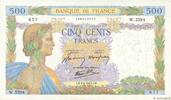 FRANCE 500 Francs LA PAIX FRANCE 500 Francs LA PAIX 1942 SPL -