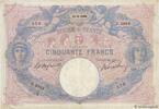 FRANCE 50 Francs BLEU ET ROSE FRANCE 50 Francs BLEU ET ROSE 1906 TB+ -