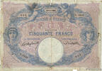 FRANCE 50 Francs BLEU ET ROSE FRANCE 50 Francs BLEU ET ROSE 1900 AB -