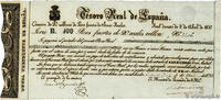 ESPAGNE 100 Pesos Fuerte ESPAGNE 100 Pesos Fuerte 1837 pr.NEUF -