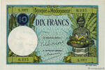 MADAGASCAR 10 Francs 1948 MADAGASCAR 10 Francs 1948 pr.NEUF fST+ 85,00 EUR prix TTC + 9,00 EUR frais d'envoi