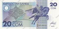 KIRGHIZISTAN 20 Som KIRGHIZISTAN 20 Som 1993 NEUF -