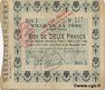 FRANCE régionalisme et divers 2 Francs FRANCE régionalisme et divers 2 Francs 1914 TTB -