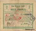 FRANCE régionalisme et divers 2 Francs FRANCE régionalisme et divers 2 Francs 1916 TTB -