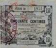 FRANCE régionalisme et divers 50 Centimes FRANCE régionalisme et divers 50 Centimes 1916 TTB+ -