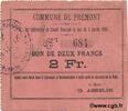 FRANCE régionalisme et divers 2 Francs FRANCE régionalisme et divers 2 Francs 1915 TTB -