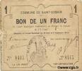 FRANCE régionalisme et divers 1 Franc FRANCE régionalisme et divers 1 Franc 1915 TTB -