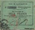 FRANCE régionalisme et divers 2 Francs FRANCE régionalisme et divers 2 Francs 1914 TB -