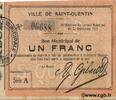 FRANCE régionalisme et divers 1 Franc FRANCE régionalisme et divers 1 Franc 1915 TTB -