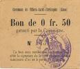 FRANCE régionalisme et divers 50 Centimes FRANCE régionalisme et divers 50 Centimes 1916 TTB -