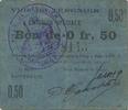 FRANCE régionalisme et divers 50 Centimes FRANCE régionalisme et divers 50 Centimes 1915 TTB -