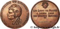 FRANCE Médaille, 30e anniversaire du lionisme français CLUBS PHILANTHROPIQUES : LIONS CLUB, ROTARY, ETC. 1978 (67,5mm, 155,07g, 12h) -