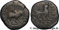LES TERRITOIRES PÉRIPHÉRIQUES (ARABO-BYZANTINES, C Tétradrachme bilingue SCYTHIE - ROYAUME INDO-SCYTHE - AZÈS Taxila c. 55-35 AC. (27,5mm, 13,78g, 1h) -